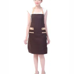 SWITCHON Brown & Beige Water Resistance Apron-image-7