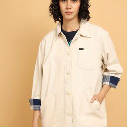 Wrangler Spread Collar Relaxed Fit Tailored Jacket-picture-55