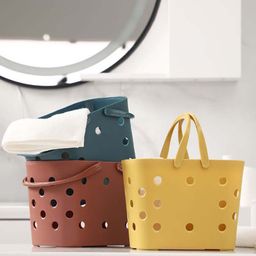 MARKET99 Brown Plastic Fruit & Vegetable Basket-20