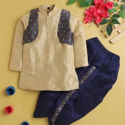 Jeetethnics Boys Regular Kurta with Dhoti Pants-29