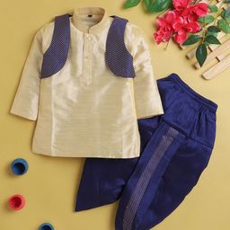 BAESD Boys Regular Kurta With Dhoti Pants-23
