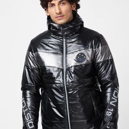 SPYKAR Hooded Puffer Jacket-20