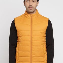 Status Quo Men Yellow Puffer Jacket-picture-57