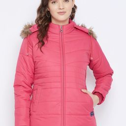 VERO AMORE Women Pink Insulator Puffer Jacket-image-74
