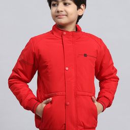 Monte Carlo Boys Stand Collar Lightweight Puffer Jacket-image-28