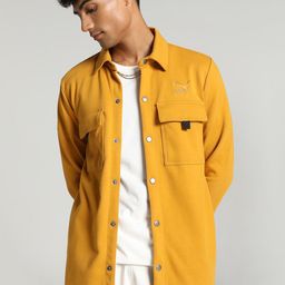 Puma Modern Utility Logo Printed Detail Cotton Jacket-picture-20