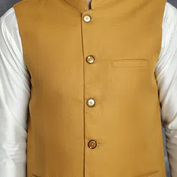 Jompers Mandarin Collar Nehru Jacket image 3