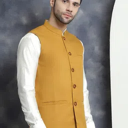 Jompers Mandarin Collar Nehru Jacket image 2