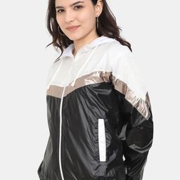 Plutus Colourblocked Water Resistant Open Front Jacket image 3