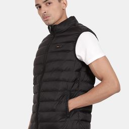t-base Mock Collar Windcheater Puffer Jacket image 4