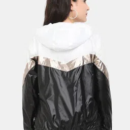 Plutus Colourblocked Water Resistant Open Front Jacket image 5