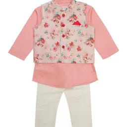 SAKA DESIGNS Boys Kurta with Pyjamas & Waistcoat-35