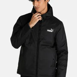 Puma Men Black Outdoor Sporty Block Regular Fit Padded Jacket-image-88