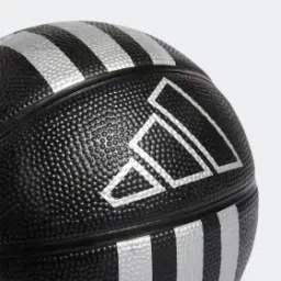 3-Stripes Rubber Mini Basketball-28