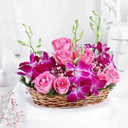 Orchid Bloom Basket-4