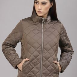 Gipsy Women Copper-Toned Quilted Jacket-image-40