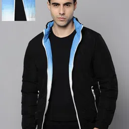 SHOWOFF Men Ombre Colourblocked Reversible Puffer Jacket-picture-29