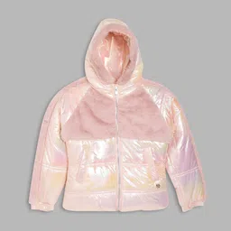 Blue Giraffe Girls Peach-Coloured Tailored Jacket-image-39