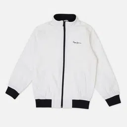 Pepe Jeans Boys Mock Collar Bomber Jacket-image-56
