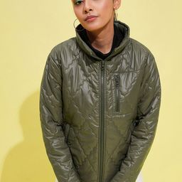 Noh.Voh - SASSAFRAS Kids Girls Stand Collar Quilted Jacket-image-62