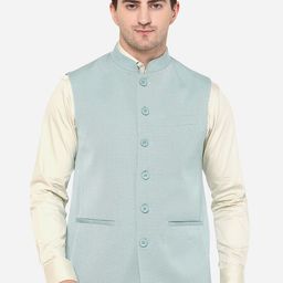 MODI JACKET Men Green  Nehru jacket-67