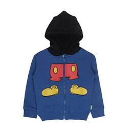 Bodycare Kids Boys Blue Mickey Mouse Cotton Open Front Jacket-image-46