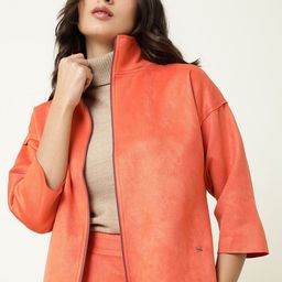 RAREISM Women Orange Tailored Jacket-image-44