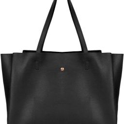 Women Black Shoulder Bag - Extra Spacious-image-86
