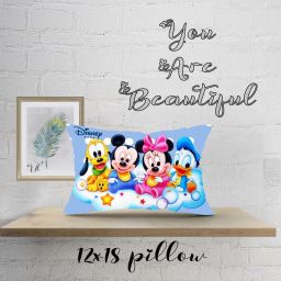 Fiber Filled Microfibre Toons & Characters Baby Pillow Pack of 1-image-67