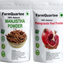 Pure Manjistha Powder & Pomegranate Peel Powder - Pack of 2 (60g Each)-image-79