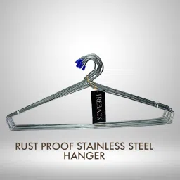 Steel hanger for clothes Steel Dress Pack of 12 Hangers For Dress-image-69