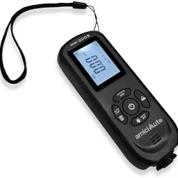 Coating Thickness Gauge, 0-2000um Car Paint Depth Meter with LCD Display Radius Gauge-picture-0