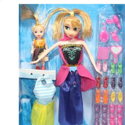 Beautiful Big & Small Doll with Foldable Hands|Make Up Accessories for Girls-24