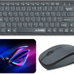Henture Mini Keyboard and Mouse with Mouse Pad Combo Set-13
