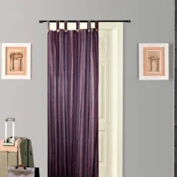 210 cm (7 ft) Cotton Door Curtain Single Curtain-19