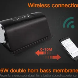 Stilvoll Wireless Bluetooth Premium Base Speaker 6 hours Playing & 1200mAh Battery 3 W Bluetooth Speaker image 2