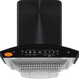 ECO Chimney-1100 Black Auto Clean Wall Mounted Black 1100 CMH Chimney-image-6