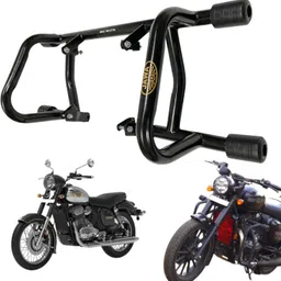dhe best Bike Premium Crash Guard With Frame Slider Support Leg guard for Jawa 350-picture-17