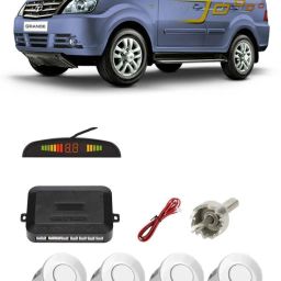 AB513 Silver Car Reverse Parking Sensor with LED Display 4 Sensor A513 Parking Sensor-image-29