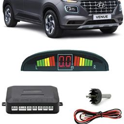 PKNB0839 Black Car Reverse Parking Sensor with LED Display 4 Sensor PKNB0839 Parking Sensor-image-0