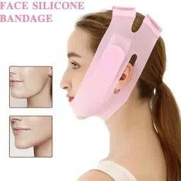 V Face Mask for Face for Chin & Cheek | Double Chin Reducer for Face Shaping Mask-picture-16