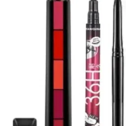 5-in-1 Lipstick with 36-Hour Wear Eyeliner & Kajal - Long-Lasting Makeup-0