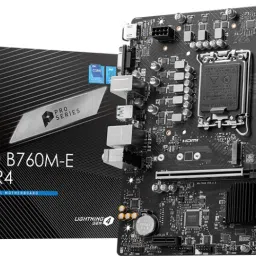 MSI PRO B760M-E DDR4 I m-ATX I Socket LGA 1700 I DDR4 Gaming LGA 1700Socket Micro-ATX Intel B760 Chipset DDR4 Motherboard for Desktop-38