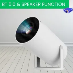 Guggu Mini HD Projector for Home 4KSupport With Built-in App Netflix/Prime/YouTubeH176 (4500 lm / 1 Speaker / Wireless / Remote Controller) Portable Projector-10