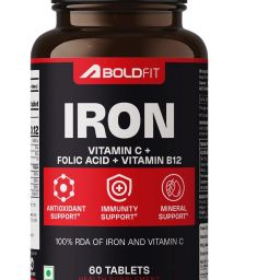 Iron supplement for women & Men with Vitamin c, folic acid & Vitamin B12-16