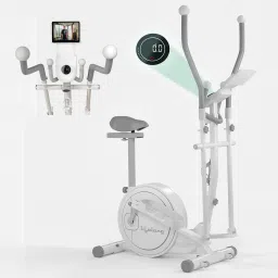 Elliptical Cross Trainer Bike For Home | Cycling Machine with Touch LED Display Cross Trainer-31