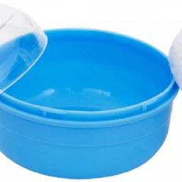 Soft Face Body Cosmetic Powder Puff Sponge Box Case Container pack of 1-image-95