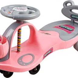 Baby Swing Car with Music and Lights, Magic car for Kids Rideons & Wagons Non Battery Operated Ride On-2