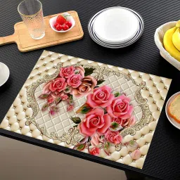 revexo Rectangular Pack of 6 Table Placemat image 2