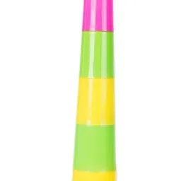 wishhuttoys Ring Toss Game for Kids 8 Rings Colorful Tossing and Active Play Ring Toss Game image 2